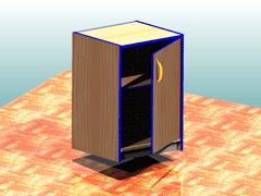 3D модель тумб