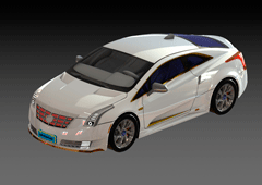 Cadillac, 3D модель